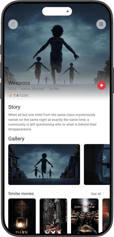 MovieApp screenshot 1
