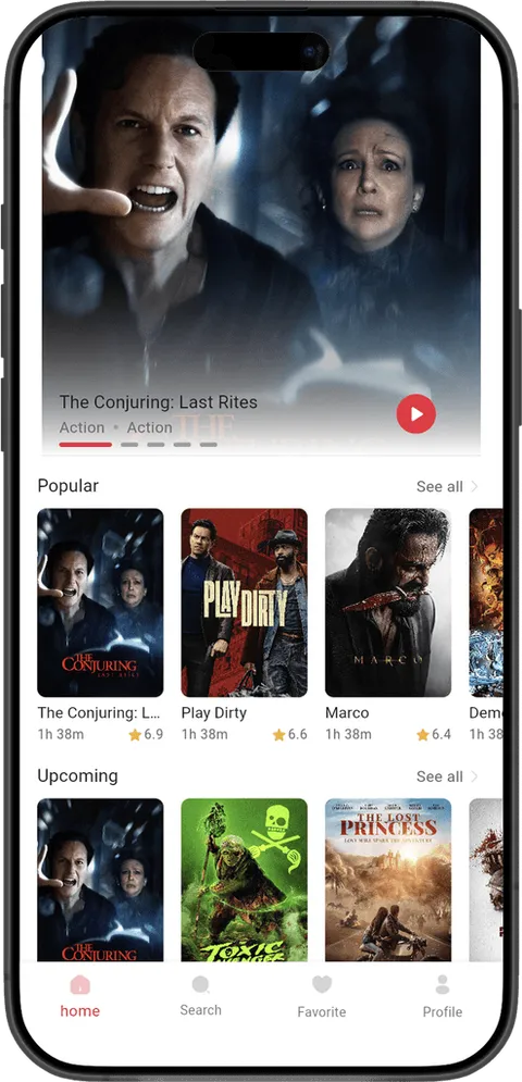 MovieApp screenshot 3