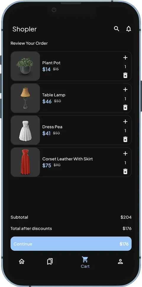 Shopler screenshot 1