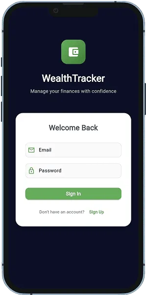 WealthTracker screenshot 2